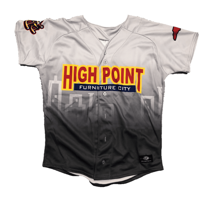 Cityscape Jersey  High Point Rockers Baseball