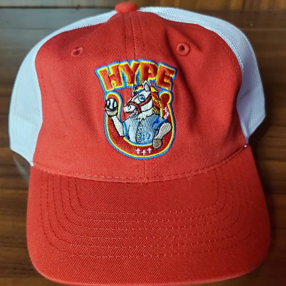 Youth Red Hype Hat | High Point Rockers Baseball