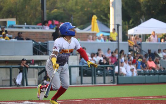 Youth Away Jersey  High Point Rockers Baseball