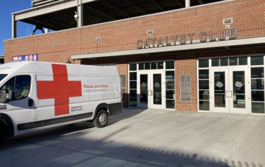 Red Cross Blood Drive at Truist Point Monday, Jan. 9