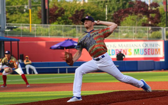 Leibrandt named ALPB Pitcher of the Month